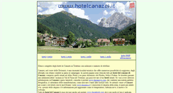 Desktop Screenshot of hotelcanazei.it